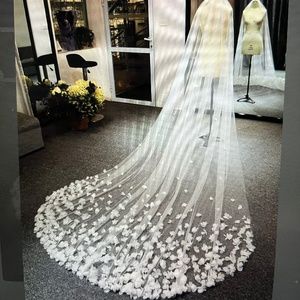 Etsy Flower Wedding Veil